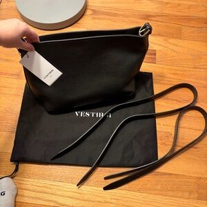Vestirsi Eden Shoulder Bag - Black Leather